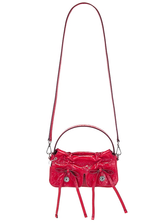 Acne Studios MULTIPOCKET MICRO CRINKLED バッグ - Red | FWRD