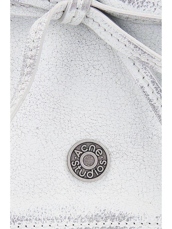 Acne Studios Multipocket Vintage Bag in White & Grey | FWRD