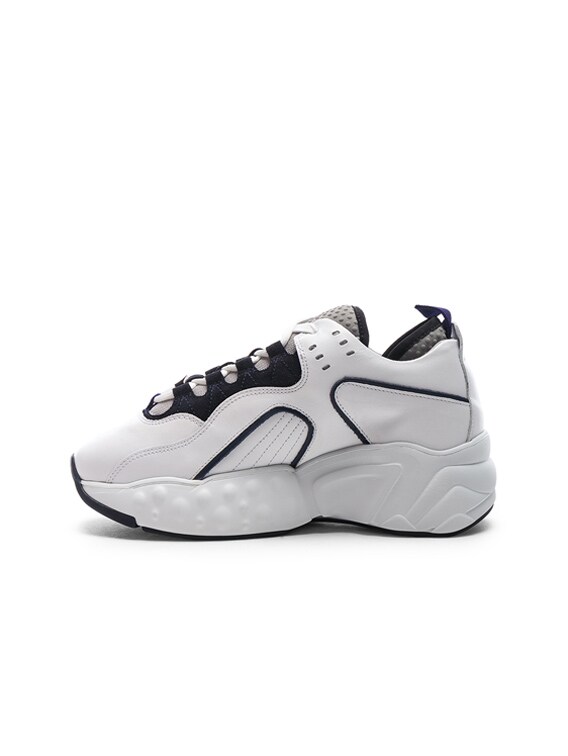 acne manhattan multi white