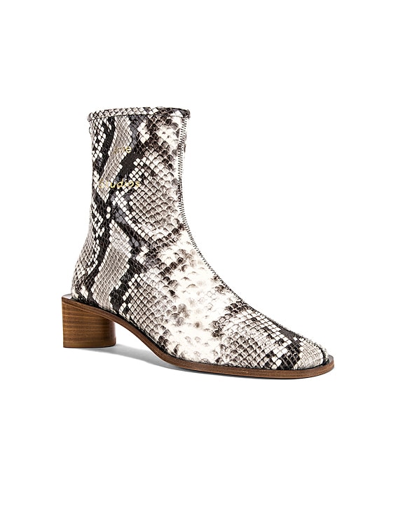 acne studios snake boots