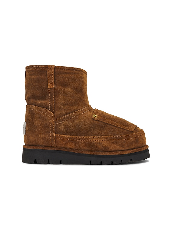 Acne Studios Batter Low Boot in Tobacco Brown | FWRD
