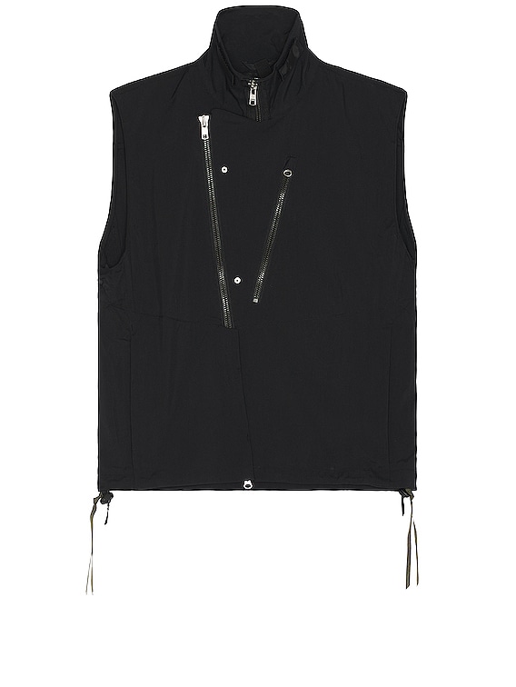 Acronym V68-m Nylon Stretch Rider Vest in Black | FWRD