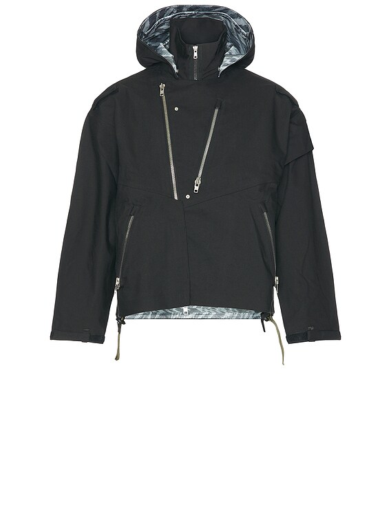 Acronym J68W-BQ 3L Rider Jacket in Black | FWRD