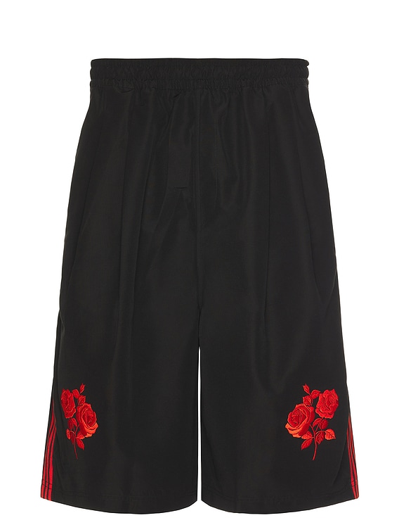 adidas Originals x Willy Chavarria Long Shorts in Black | FWRD
