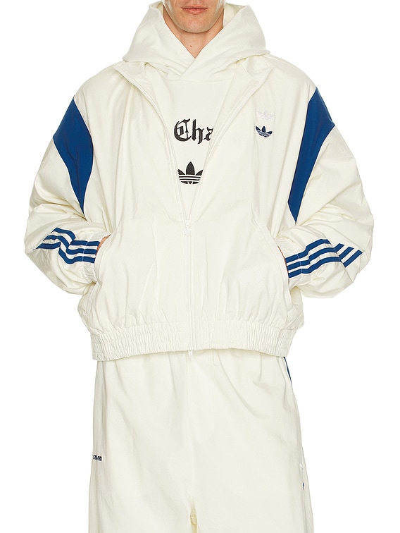 Willy Chavarria adidas ホワイトパーカー　Mサイズ adidas Merch Hoodie x WILLY CHAVARRIA | JW1445 | SVD USA