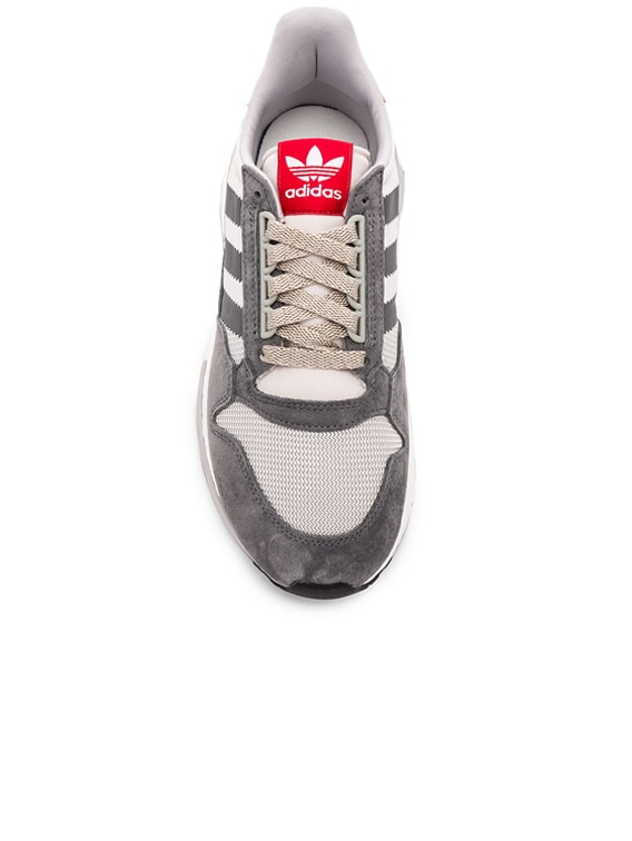 Adidas Originals Zx 500 Rm In Grey Four White Scarlet Fwrd