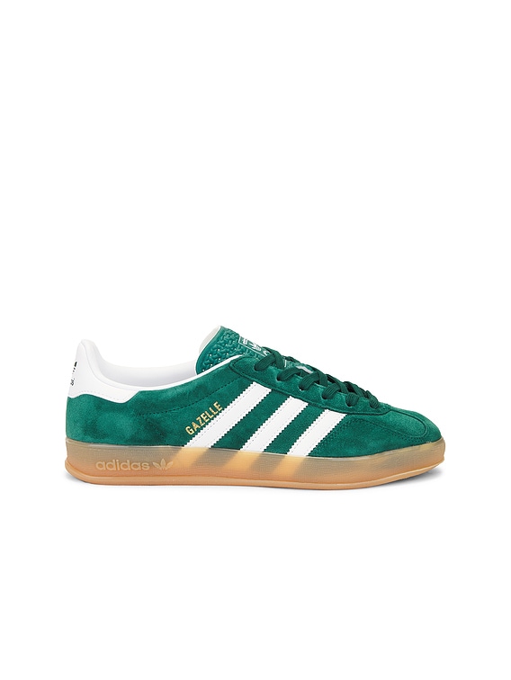 【✨新品未使用✨】adidas GAZELLE indoor 24cm グリーン adidas Originals Gazelle Indoor Sneaker in Dark Green | FWRD