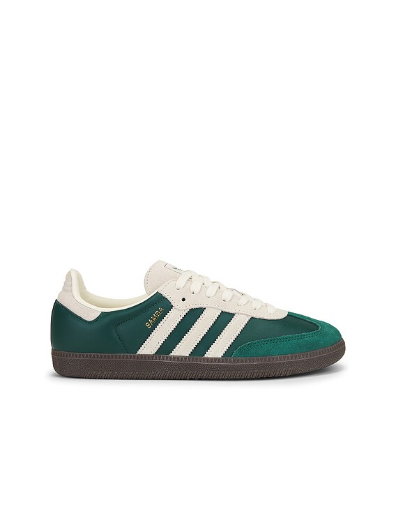 adidas Originals Samba Og in Collegiate Green, Cream White, & Gum5 | FWRD