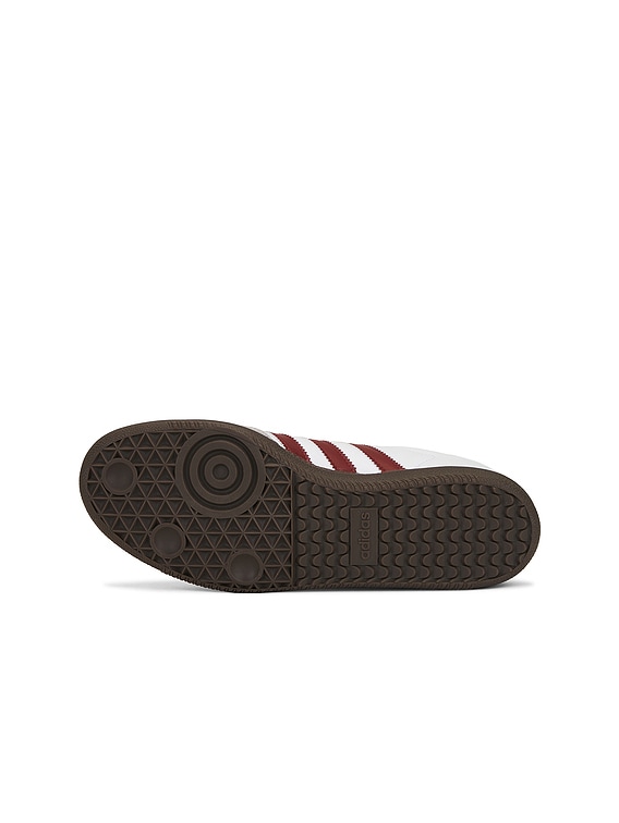 国内配送 adidas SAMBA OG F.WHITE/P.RUBY/C.GRANITE Adidas Originals - Samba OG in White and Ruby – gravitypope