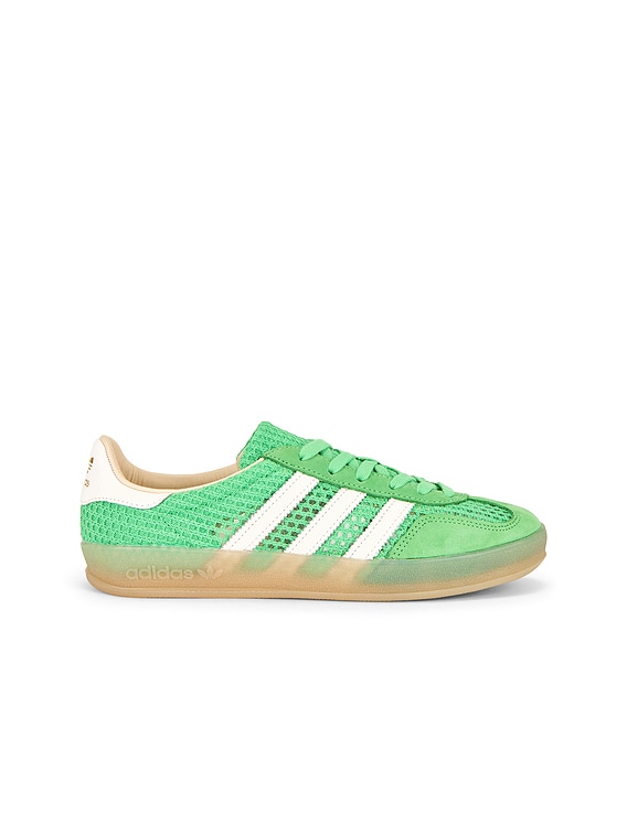 adidas Originals Gazelle Indoor in Green, Off White, & Beige | FWRD