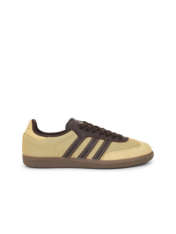 adidas Originals Samba Og Sneaker in Golbei, Dark Brown