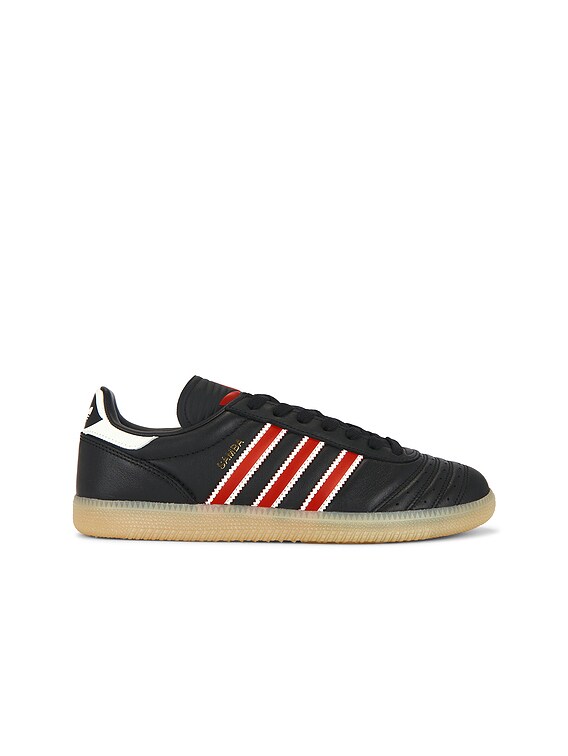 adidas gazelle silver green womens adidas Samba Indoor Shoes, Black/White/Red / 11 main image 0