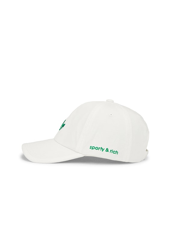 adidas Originals X Sporty & Rich Baseball Cap in Off White | FWRD