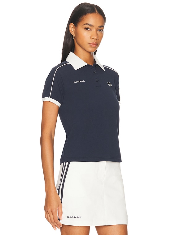 X Sporty & Rich Polo Tee