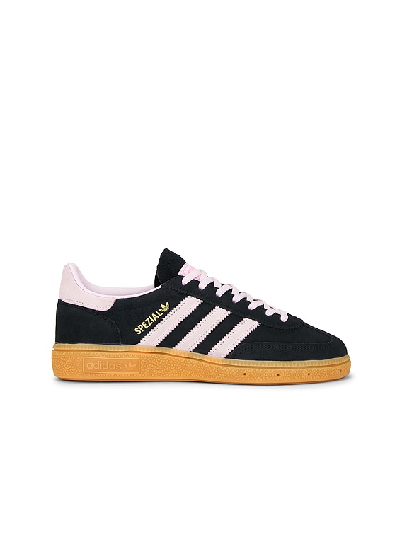 ★【Adidas】 HANDBALL SPEZIAL★Core Black × Clear Pink★ Adidas Originals HANDBALL SPEZIAL Core Black/Clear Pink/Gum