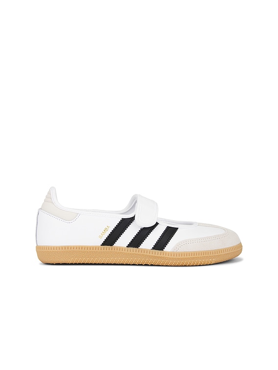 国内配送 adidas SAMBA JANE W FTWR WHITE/ALUMINA/C.BLACK adidas Originals Samba Jane Sneaker in White, Alumina