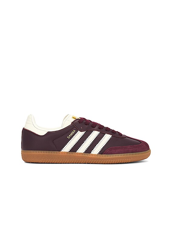 adidas gazelle silver green womens adidas Samba OG Womens Lifestyle Shoes Maroon Off White Gum JR8844  Shoe  Palace