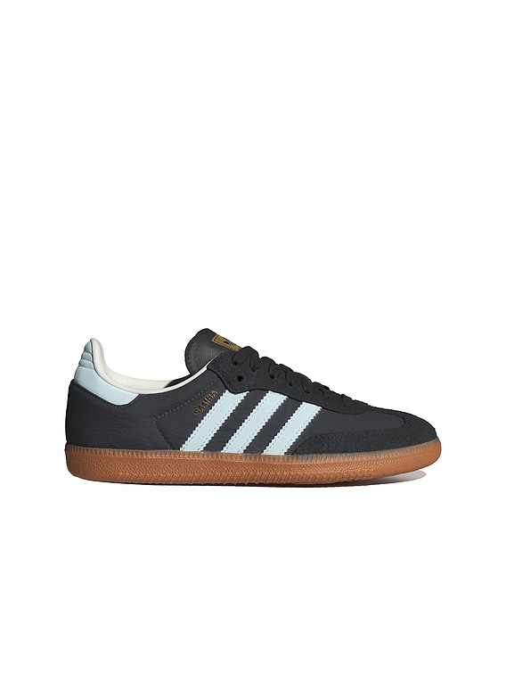 adidas Originals Samba OG in Carbon Almost Blue Chalk White FWRD