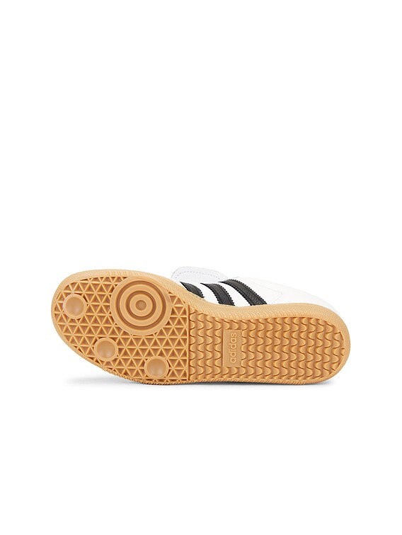 adidas Originals Samba LT in White, Core Black, & Gold Metallic | FWRD