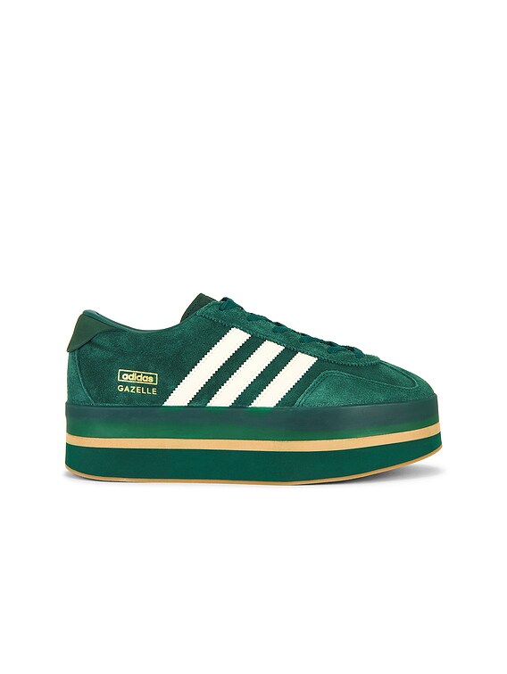 adidas gazelle silver green womens Adidas Gazelle W (Green / Semi Green Spark / Solar Orange)  Schrittmacher  Shop