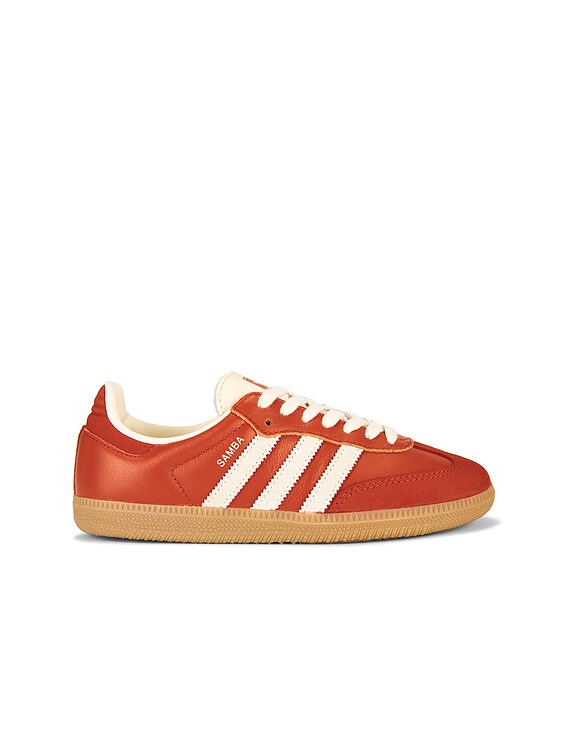 adidas Originals Samba OG Sneaker in Collegiate Orange