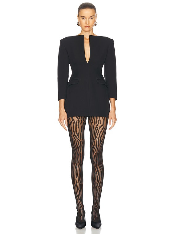 The Andamane Tilde Blazer Dress in Black | FWRD The Andamane Tilde Blazer Dress in Black | FWRD