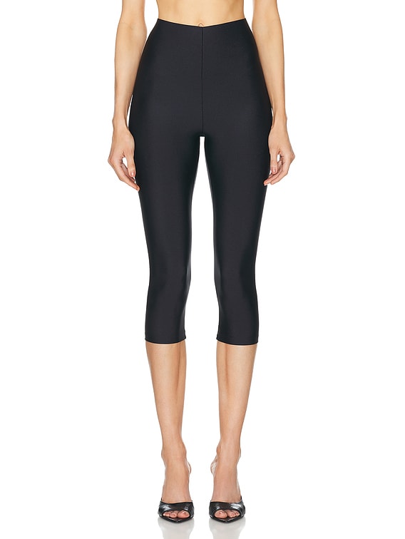 The Andamane Holly Capri Legging in Black FWRD