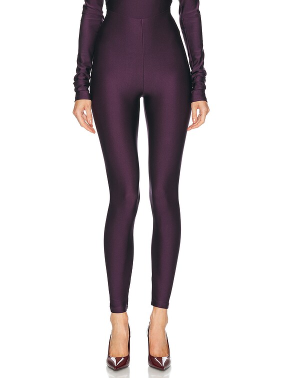 スパッツ・レギンス The Andamane 'Holly 80's' leggings The Andamane HOLLY レギンス - Rouge Noir | FWRD