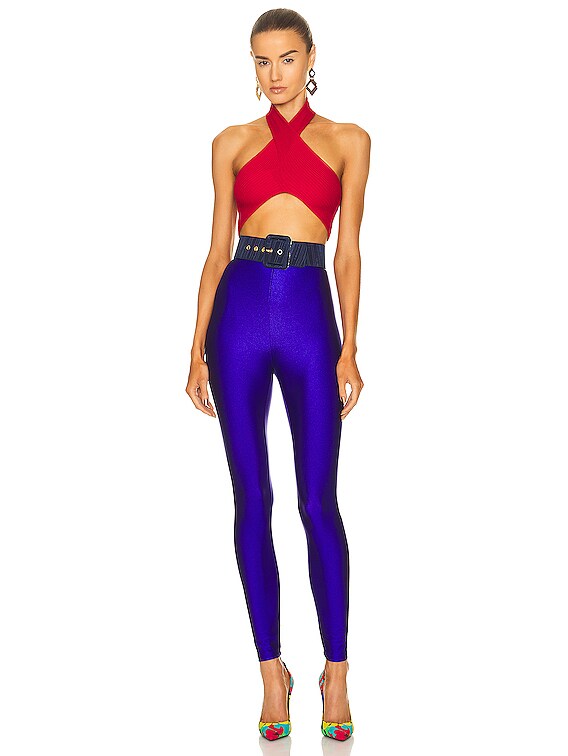 The Andamane Holly 80's Legging in Electric Blue