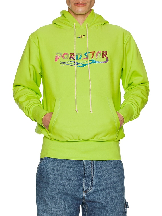 ADVISORY BOARD CRYSTALS パーカー XS 緑 【古着】【中古】【送料無料】 Advisory Board Crystals Pornstar Hoodie in Neon Green | FWRD
