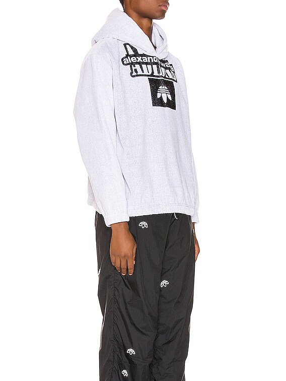 alexander wang adidas towel hoodie