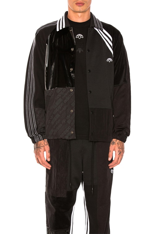 adidas by Alexander Wang Patch Jacket in Black | FWRD