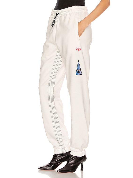 partitie Landgoed bank adidas by Alexander Wang Graphic Joggers in Core White | FWRD