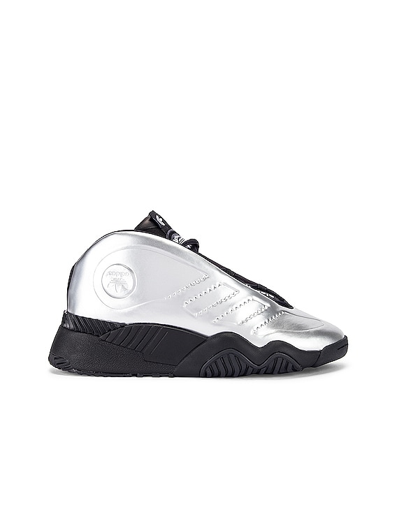 adidas by Alexander Wang Future Shell Sneaker in Platin Met S16 \u0026 Core  Black | FWRD