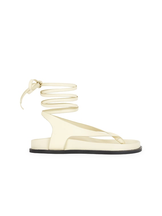 A.EMERY Shel Sandal in Eggshell | FWRD
