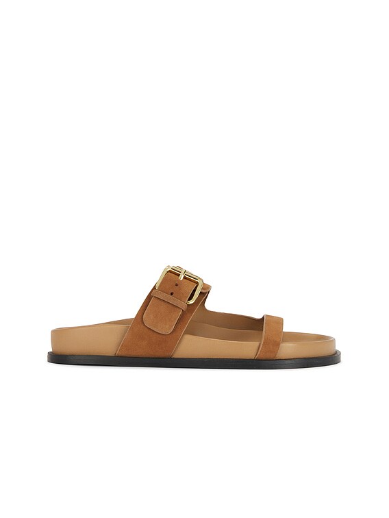 A.EMERY Prince Sandal in Nutmeg Suede | FWRD A.EMERY Prince Sandal in Nutmeg Suede | FWRD