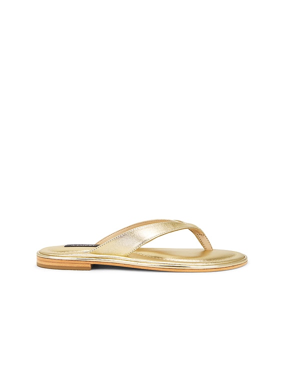 Morgan Sandal in Gold FWRD