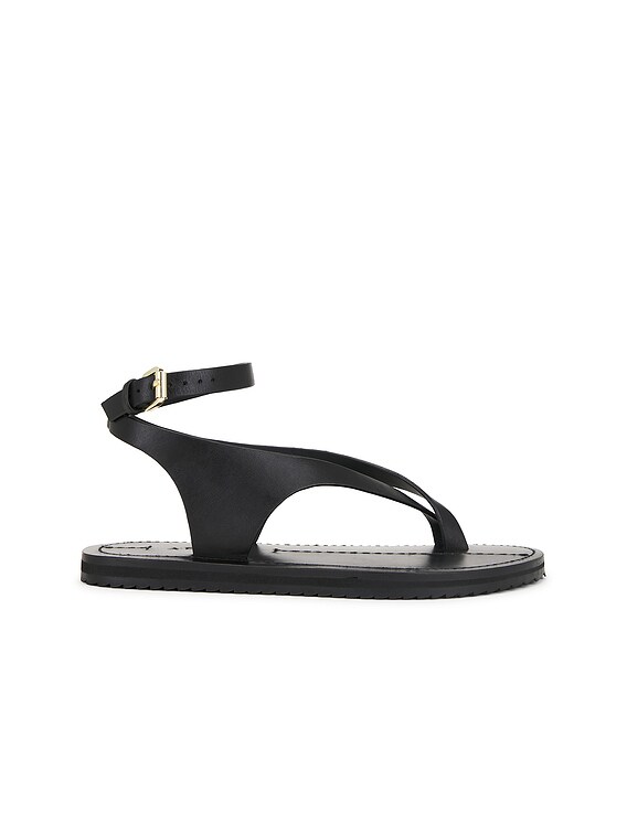 サンダル・ミュール A.EMERY SS25 MILLAR SANDAL (242270 BLK) A.EMERY Millar Sandal in Black | FWRD