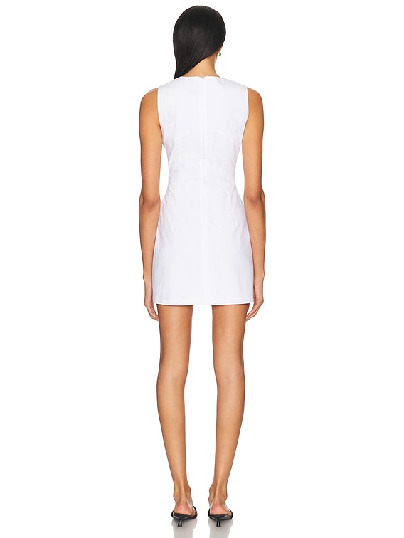line and dot alfie mini dress ALFIE Mini Nori Dress in White