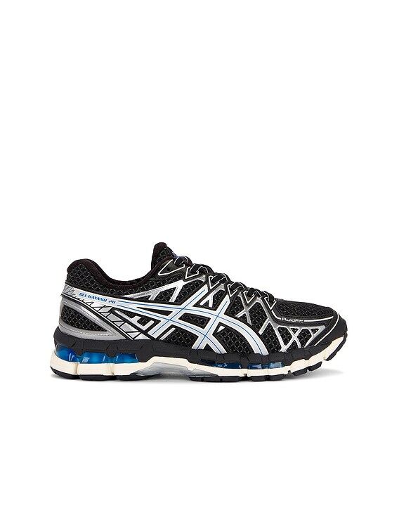 Asics Gel-kayano 20 Sneakers in Black & Pure Silver | FWRD