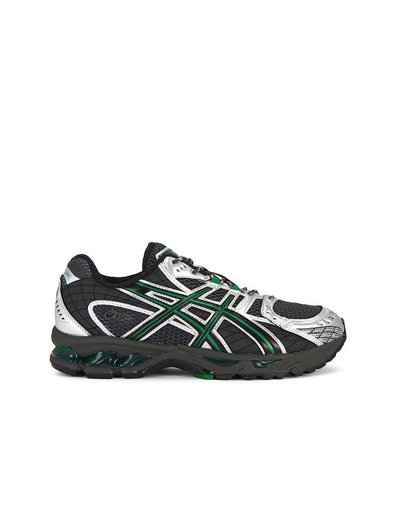 Asics Gel-Nimbus 10.1 Sneaker in Obsidian Grey & Green Basil | FWRD