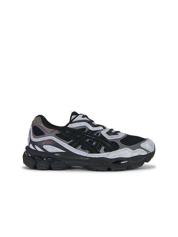 Asics Gel-NYC in Black & Cement Grey | FWRD