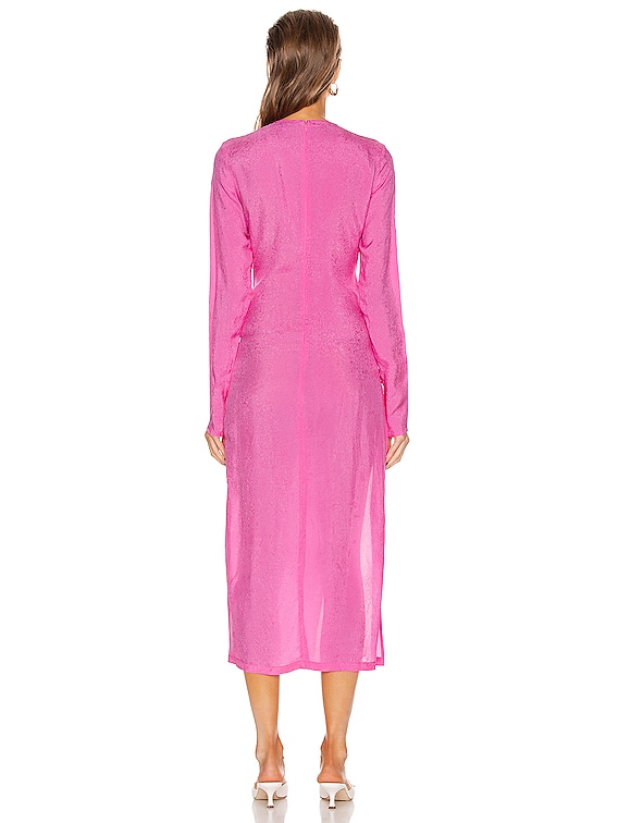 strapless open back dress Life of the Party Dress, Women's Hot Pink Dresses – CityLux Boutique main image 0