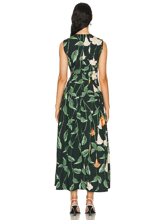 knee length dresses for ladies Acacia Carmina Linen Midi Dress main image 0