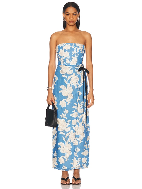 Agua by Agua Bendita Cinefila Maxi Dress in Multicolor | FWRD