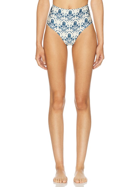 Agua by Agua Bendita MAGENTA ビキニボトム - Cream Relato | FWRD