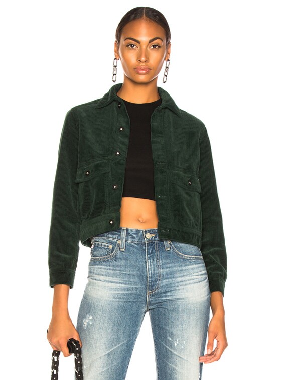 AG Jeans Evonne Jacket in Verdant FWRD