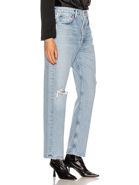 90's mid rise loose fit in captured