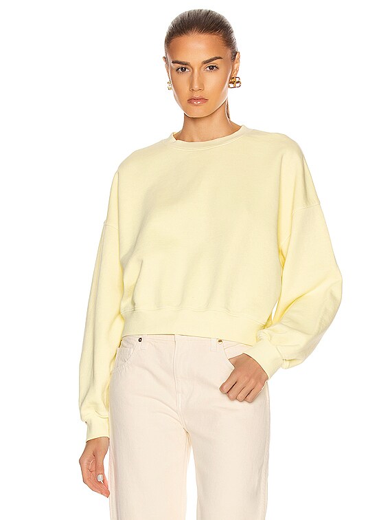 agolde balloon sleeve sweatshirt