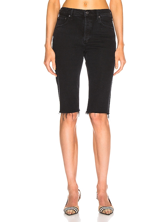 AGOLDE Carrie Long Length Slim Short in Stunner FWRD